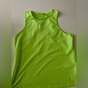 Nike Lime Green Kids Tank Top